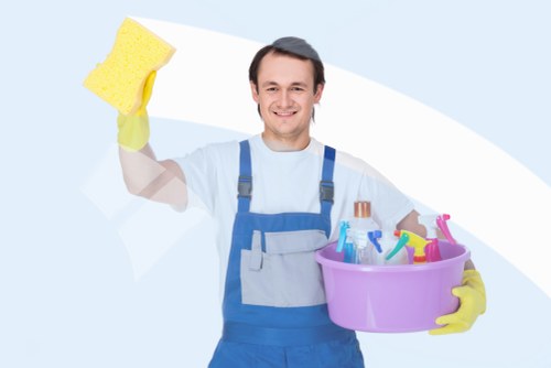 Cleaner stone or vinyl flooring after a professional hard floor service in Kingston upon Thames