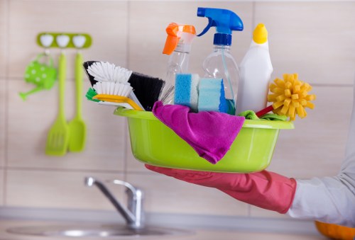 Screen-reader friendly cleaning service information