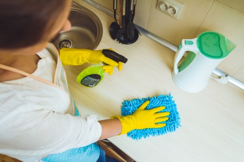 House clearance team working in a Kingston upon Thames home