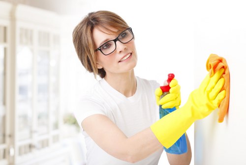 Professional after builders cleaning in a refurbished Kingston property