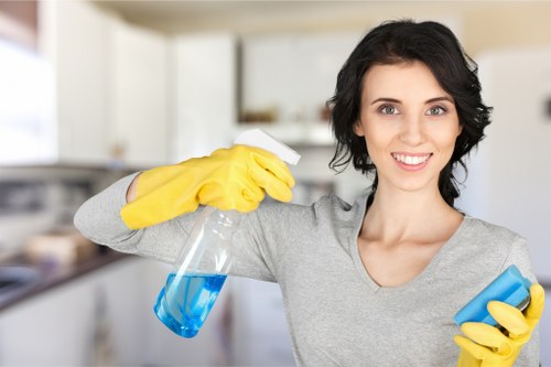 Commercial office cleaning for a Kingstonuponthames workplace